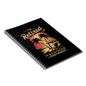 Het is 5 uur overal waar ik in de gevangenis zit notitieboek (Rechterzijde)