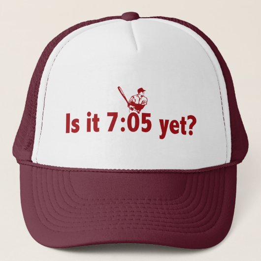 Het is 7:05 toch? (Philly Baseball) Trucker Pet (Voorkant)