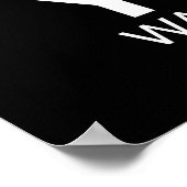 Het is aan jou, Gym succes Hustle Grind Motivatie Poster (Hoek)