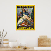 Het is aan jou ~ Wereldoorlog 1 Poster (Keuken)