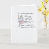 Het is aan mij. kaart (Gele Bloem)