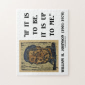 Het is aan mij om William Johnson Qte te zijn. Legpuzzel (Verticaal)