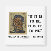 Het is aan mij om William Johnson Qte te zijn. Magneet (Voorkant)