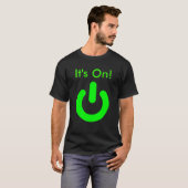 "Het is aan" T Shirt (Voorkant volledig)