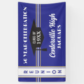 Het is aangepast! 50e klasreüniebanner spandoek (Verticaal)