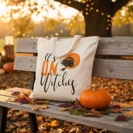Het is aanstaande heksen Halloween ID442 Tote Bag