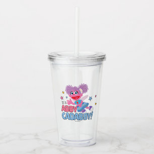 Het is Abby Cadabby. Acryl Drinkbeker