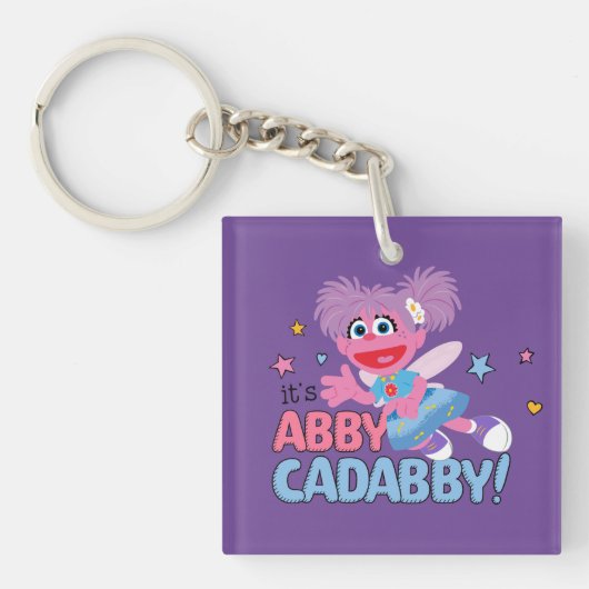 Het is Abby Cadabby. Sleutelhanger (Voorkant)