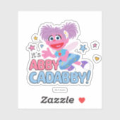 Het is Abby Cadabby. Sticker (Vel)