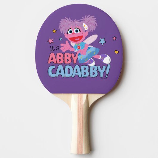 Het is Abby Cadabby. Tafeltennisbatje (Voorkant)