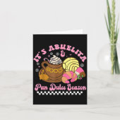Het is Abuelita & Pan Dulce Seizoen Warme Chocolad Kaart (Voorkant)
