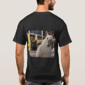 Het is achter me... toch? t-shirt (Achterkant)