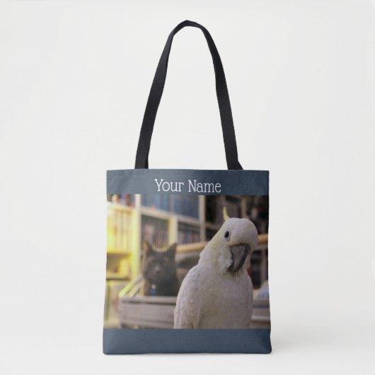 Het is achter me... toch? tote bag (Voorkant)