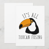 Het is Al Aanraking het Gebruiken Bedankkaart (Voorkant / Achterkant)