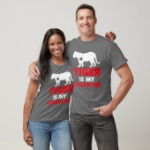 Het is al of niet — grappige kat t-shirt (Unisex)