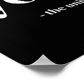 Het is al van u - het universum poster (Hoek)