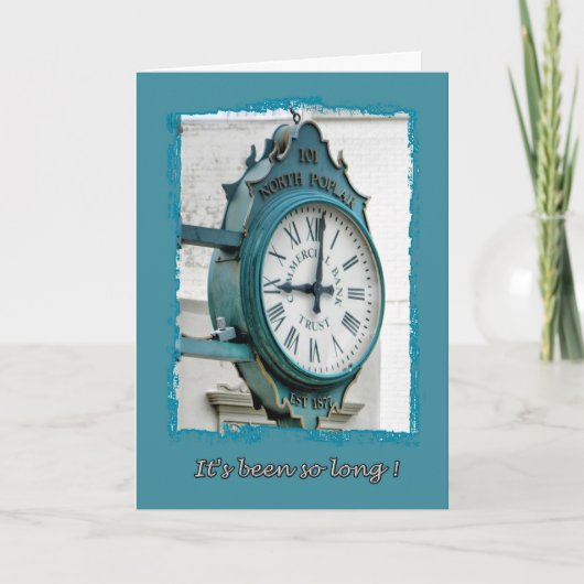 Het is al zo lang Kaart (Voorkant)