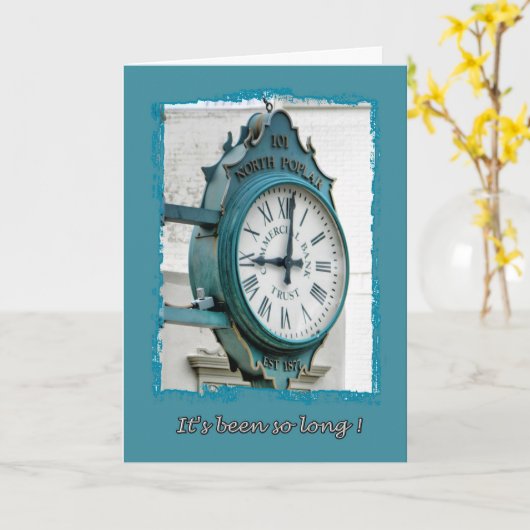 Het is al zo lang Kaart (Gele Bloem)