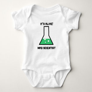 Het is ALIVE. Mad Scientist Baby Romper