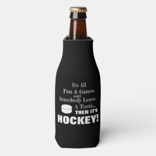 Het is All Fun & Games...Dan is het HOCKEY! Flesjeskoeler