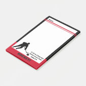 Het is All Fun & Games...Dan is het HOCKEY! Post-it® Notes (Schuin)