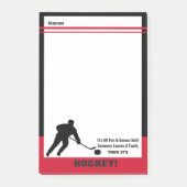Het is All Fun & Games...Dan is het HOCKEY! Post-it® Notes (Voorkant)