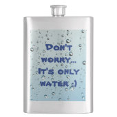 Het is alleen een waterfles flacon (Voorkant)