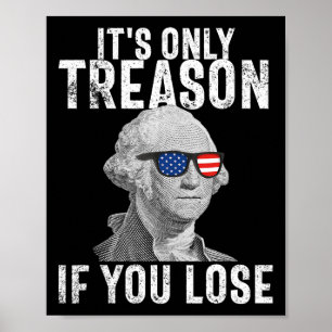 Het is alleen maar een reden als je George Washing Poster