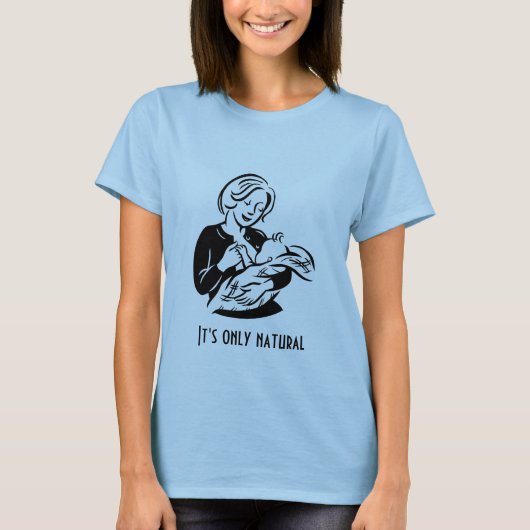 Het is alleen natuurlijk t-shirt (Voorkant)