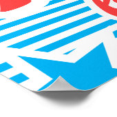 Het is alleen rock en roll Baby, muziek poster, ro Poster (Hoek)