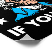 Het is alleen verraad als je verliest 4 juli grapp poster (Hoek)