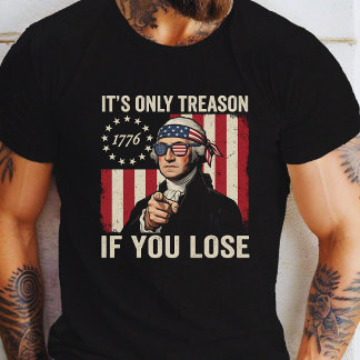 Het is alleen verraad als je verliest Grappig Patr T-shirt