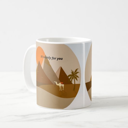 Het is alleen voor jou mok (Voorkant links)