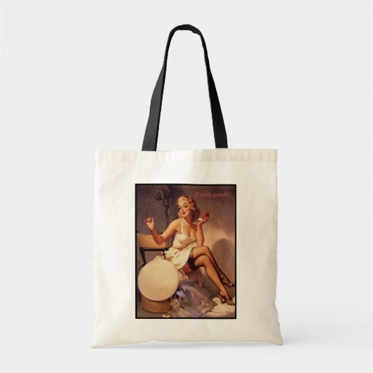 Het is allemaal een goede pop-up tote bag (Voorkant)