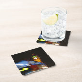 Het is allemaal een onduidelijk beeld als je in Lo Kartonnen Onderzetters (Insitu)