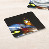 Het is allemaal een onduidelijk beeld als je in Lo Kartonnen Onderzetters (Schuin)