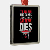 Het is allemaal een vun drankje metalen ornament (Rechts)