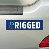 Het is allemaal geordend bumpersticker (Op auto)