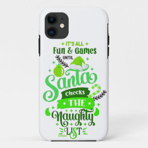 HET IS ALLEMAAL GOED EN GAMES TOT SANTA.. grappig. Case-Mate iPhone Case