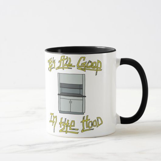 Het is allemaal goed in de Hood Mok (Rechts)