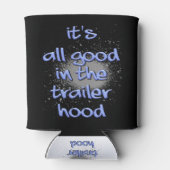 Het is allemaal goed in de trailerhood. blikjeskoeler (Achterkant)