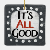 Het is allemaal goed Ornament (Achterkant)