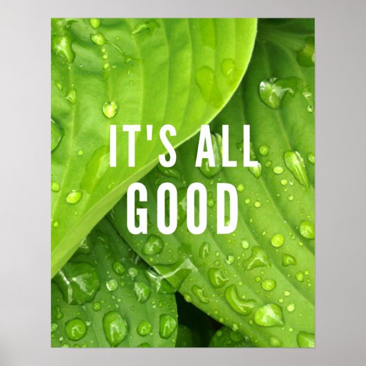 Het is allemaal goed. poster (Voorkant)