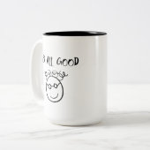 Het is allemaal goede Mok (Voorkant links)