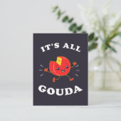 Het is allemaal Gouda Briefkaart (Staand voorkant)