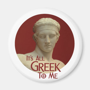 Het is allemaal Grieks voor mij Magneet
