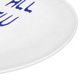 Het is allemaal Hebreeuws voor mij Snijplank (Hoek)