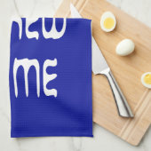 Het is allemaal Hebreeuws voor mij Theedoek (Quarter Fold)