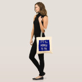 Het is allemaal Hebreeuws voor mij Tote Bag (Voorkant (model))