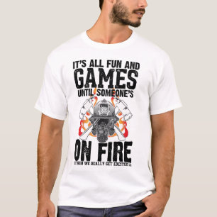 Het is allemaal leuk en aardig totdat iemand in br t-shirt